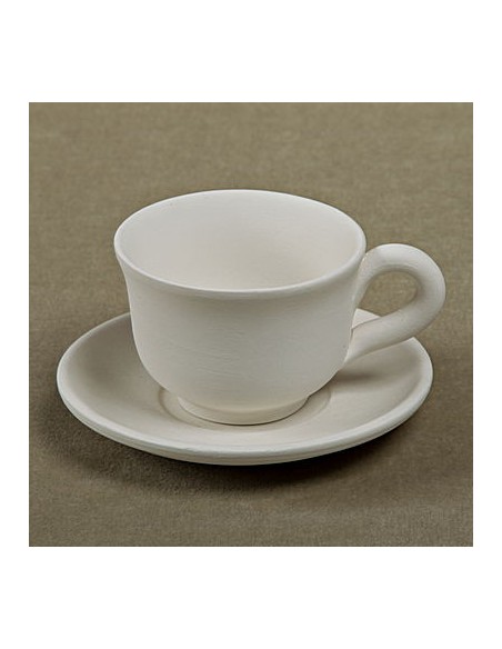 Tazzina caffè svasata c/piattino