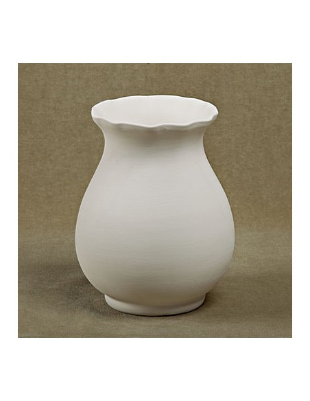 Vaso fiori grande ondulato