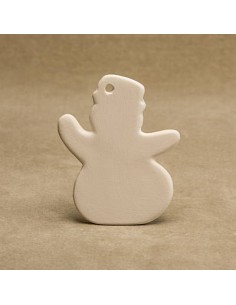 Pupazzo di neve decorazione di Natale