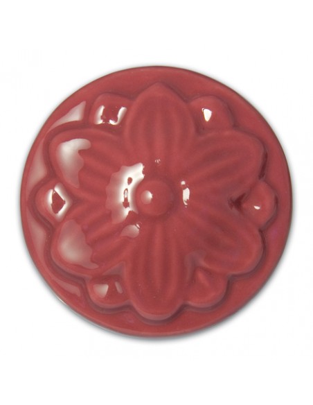Rose Pompon "16 Oz. Sq."