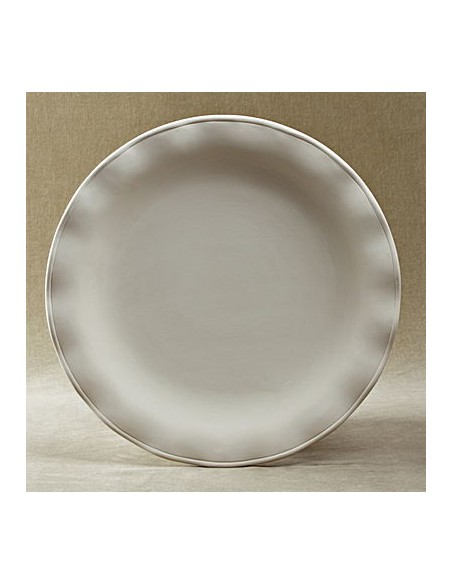 Ruffled Round Platter
