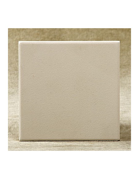 Mattonella quadrata piccola in Ceramica semilavorata - Biscotto - DA DECORARE