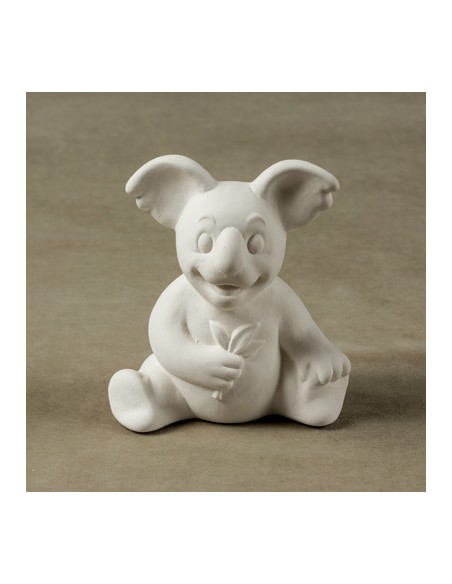 Unglazed Ceramics Krazy Koala-Bisque -TO PAINT YOURSELF