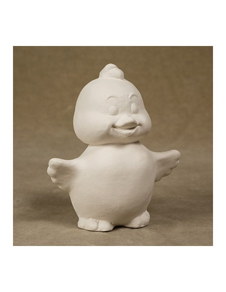 Unglazed Ceramics Chick-Bisque -TO PAINT YOURSELF