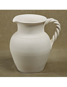 Unglazed Ceramics Pitcher lt. 1,5-Bisque -TO PAINT YOURSELF