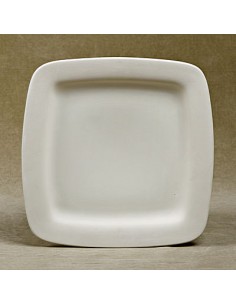 Square Plate cm 25