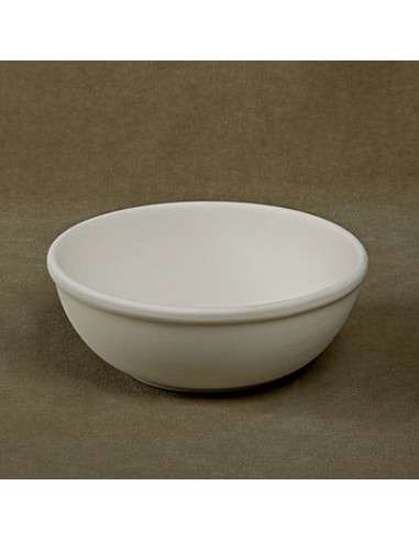 Unglazed Ceramics Sm. Mixing Bowl-Bisque -TO PAINT YOURSELF