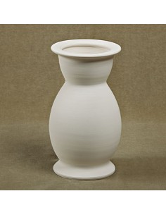 Unglazed Ceramics Candlestick -Bisque -TO PAINT YOURSELF