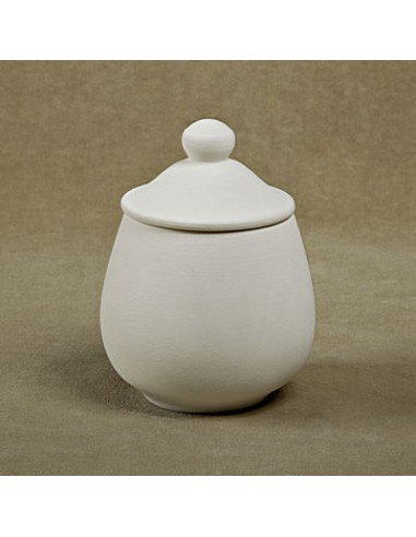 Unglazed Ceramics Sm. Pear Pot-Bisque -TO PAINT YOURSELF