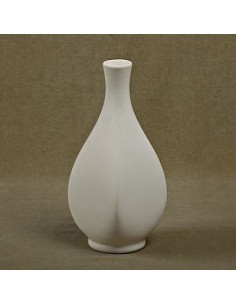 Unglazed Ceramics Square Oil Bottle-Bisque -TO PAINT YOURSELF