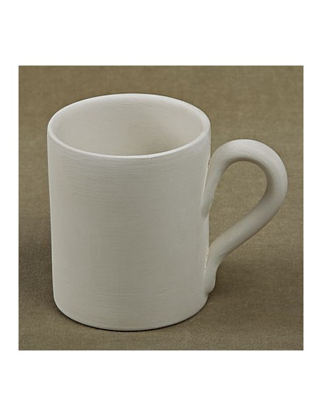 Unglazed Ceramics Large Traditional Mug-Bisque -TO PAINT YOURSELF