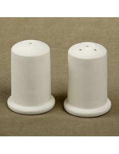Unglazed Ceramics Salt & Pepper Set-Bisque -TO PAINT YOURSELF