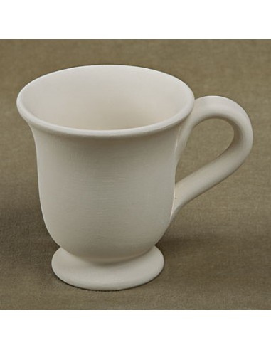 Unglazed Ceramics Coffe Mug -Bisque -TO PAINT YOURSELF