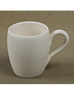 Unglazed CeramicsCone mug -Bisque -TO PAINT YOURSELF