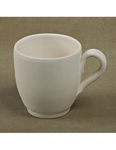 Unglazed Ceramics Mug -Bisque -TO PAINT YOURSELF