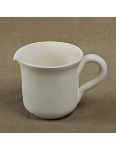 Unglazed Ceramics Creamer-Bisque -TO PAINT YOURSELF