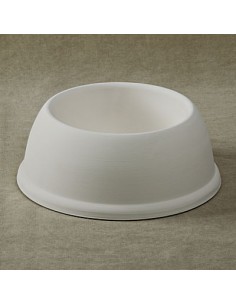 Unglazed Ceramics Medium Dog Bowl -Bisque -TO PAINT YOURSELF