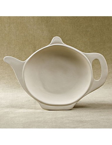 Unglazed Ceramics Cookie Plate-Bisque -TO PAINT YOURSELF