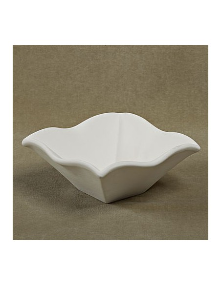 Unglazed Ceramics Ware Bowl-Bisque -TO PAINT YOURSELF