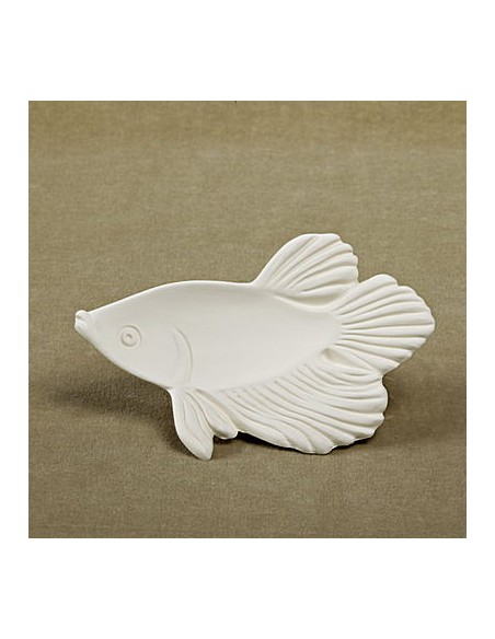 Unglazed Ceramics Fish -Bisque -TO PAINT YOURSELF