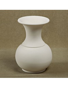 Unglazed Ceramics Vase -Bisque -TO PAINT YOURSELF