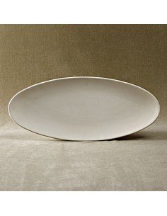 Unglazed CeramicsOval Serving Plate-Bisque -TO PAINT YOURSELF