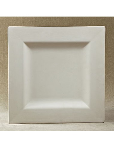 Lg. Rim Square Plate