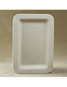 Unglazed Ceramics Sm. Rectangular Tray -Bisque -TO PAINT YOURSELF