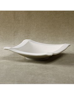 Unglazed Ceramics Sushi Square Bowl-Bisque -TO PAINT YOURSELF
