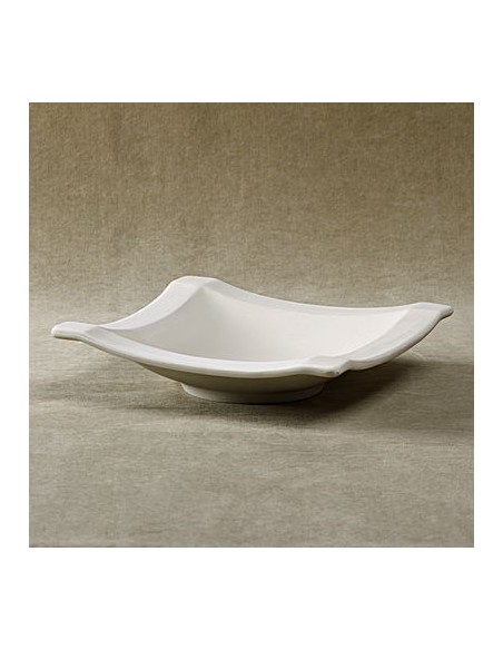 Unglazed Ceramics Sushi Square Bowl-Bisque -TO PAINT YOURSELF