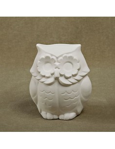 Unglazed Ceramics Owl-Bisque -TO PAINT YOURSELF