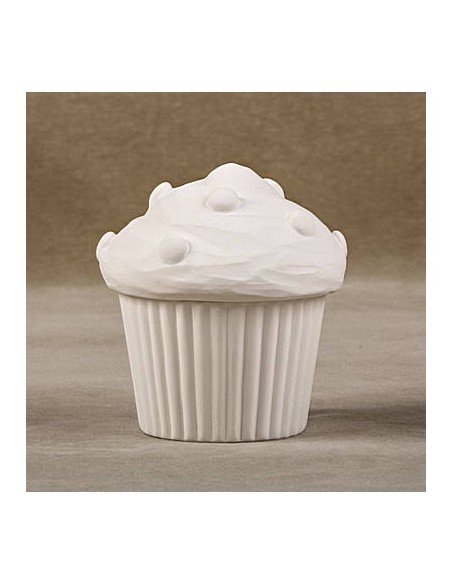 Unglazed Ceramics Cupcake Box-Bisque -TO PAINT YOURSELF