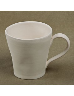 Unglazed Ceramics Irregular Mug -Bisque -TO PAINT YOURSELF