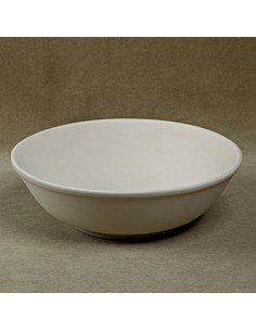 Unglazed Ceramics Round Bowl -Bisque -TO PAINT YOURSELF