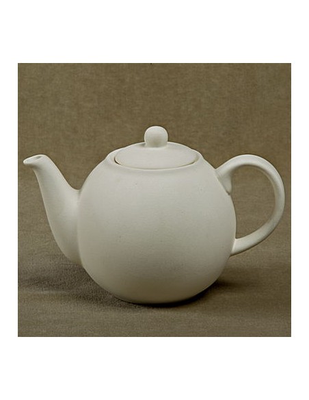 Unglazed Ceramics Sm. Teapot (2 cup size)-Bisque -TO PAINT YOURSELF