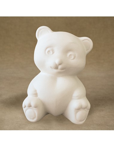 Unglazed Ceramics Teddy Bear Money Bank-Bisque -TO PAINT YOURSELF
