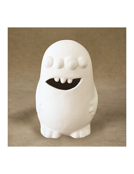 Unglazed Ceramics Monster-Bisque -TO PAINT YOURSELF