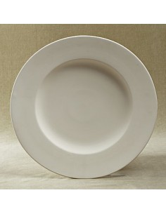 Unglazed Ceramics Rim Platter -Bisque -TO PAINT YOURSELF