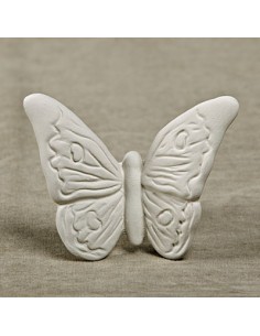 Unglazed Ceramics Small Butterfly-Bisque -TO PAINT YOURSELF