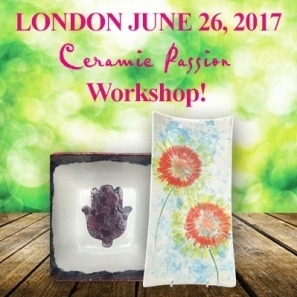 1° CERAMIC PASSION WORKSHOP - LONDON, JUNE 26, 2017